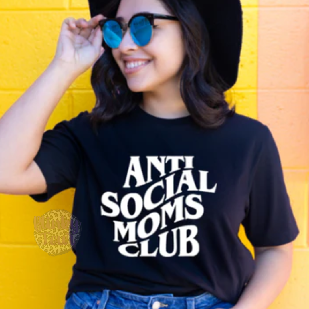 Anti Social MOMS club T-Shirt