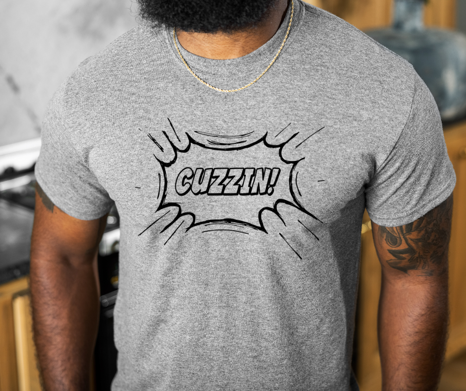 DJ Twomp Cuzzin Screen Printed |T- shirt & Hoodie Option Available | Blinky4