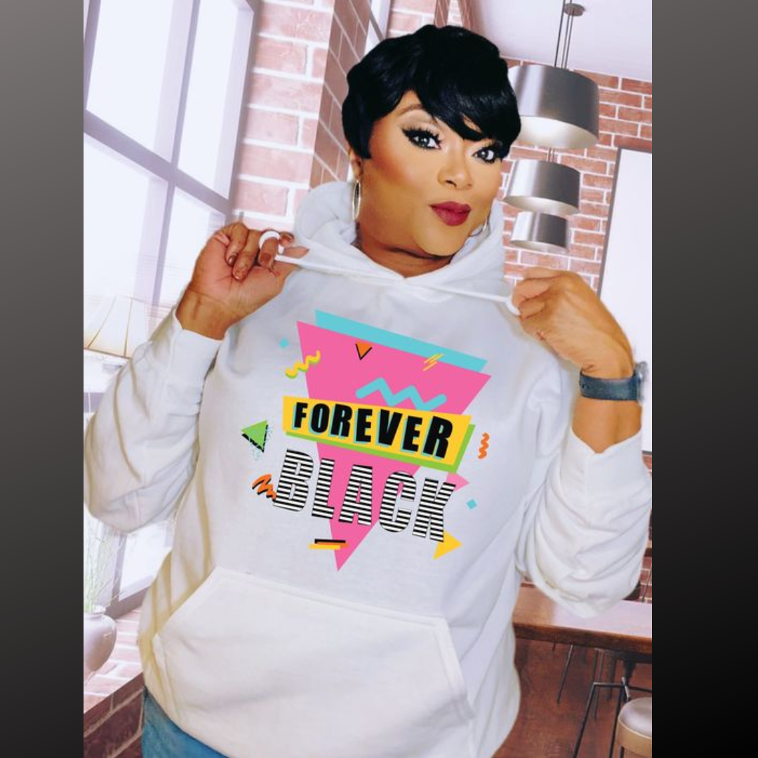 Forever Black |T- shirt & Hoodie Option Available