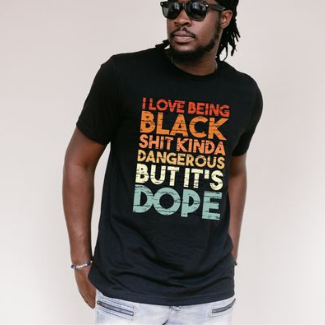 I Love Being Black T-Shirt