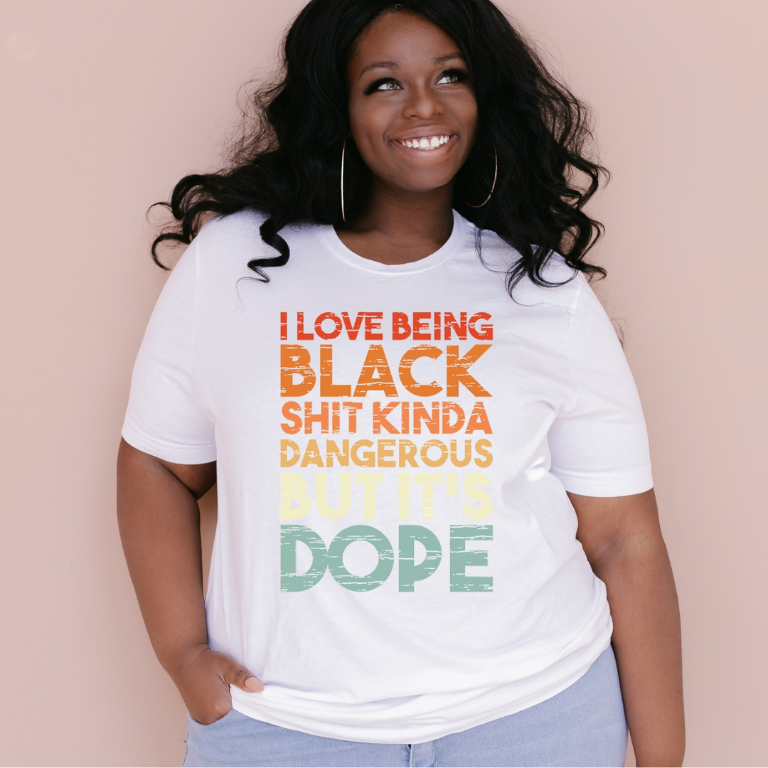 I Love Being Black T-Shirt